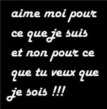Aime moi...